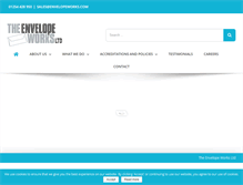 Tablet Screenshot of envelopeworks.com